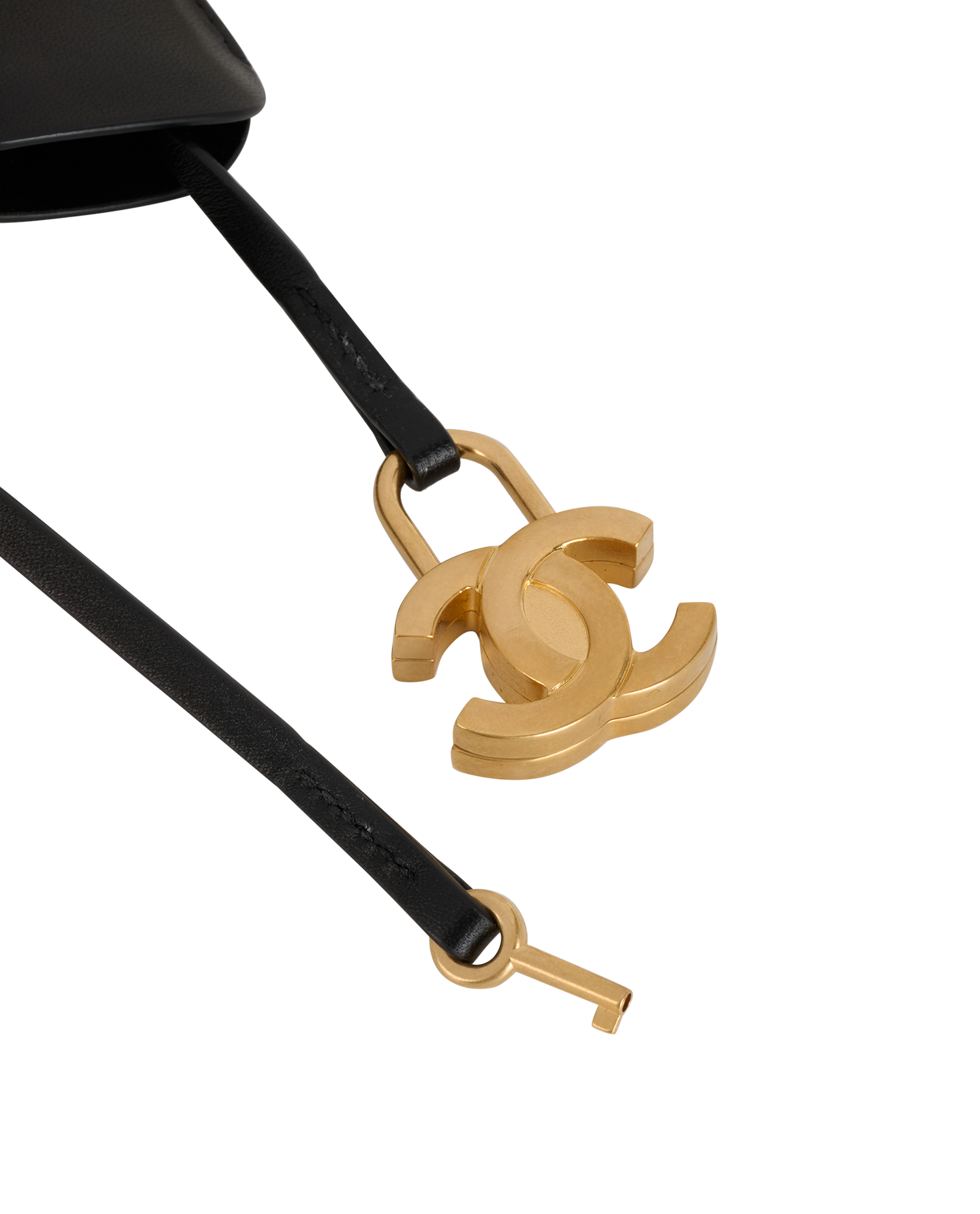 Filigree Vanity Case, &pound;2,500, Handbags, Black, Caviar Leather, Other view